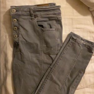 AE Button Fly Skinny Jean